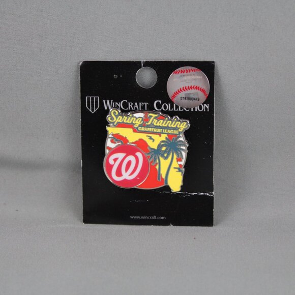 Washington Nationals Pin (Retro) - Spring Training Pin - Inlaid Pin - Picture 3 of 3